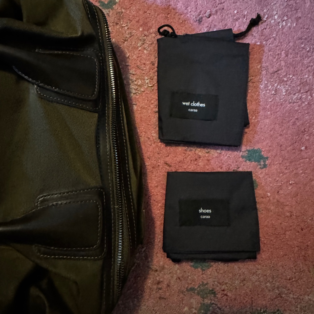 NWOT Caraa Studio Bag Medium in Moss - Picture 5 of 9